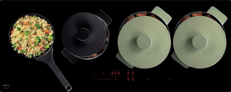 Taque de cuisson induction Novy 1767 / Novy Inductie Power detail 2