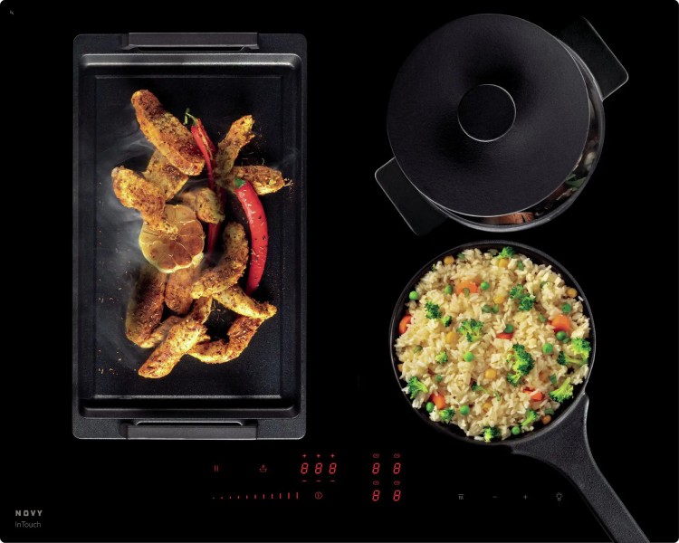 Taque de cuisson induction Novy 1763 / Novy Inductie Power detail 3