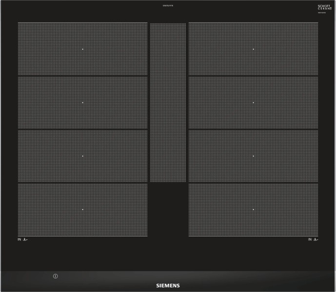 Taque de cuisson induction Siemens EX675LYV1E vooraanzicht