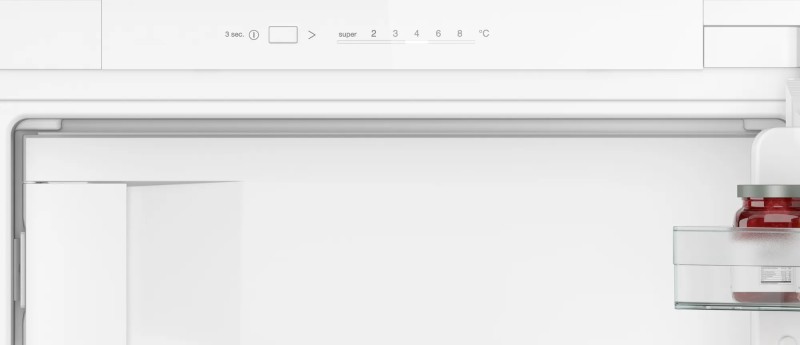 inbouw koelkast 88 cm hoog Siemens KI22LNSE0 detail 3