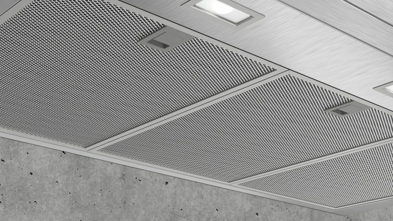 Hotte cheminée Siemens LC97BCP50// detail 1