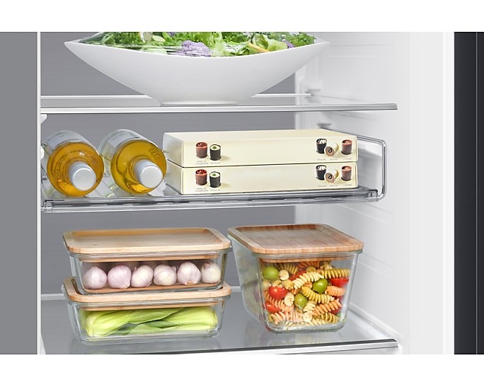 Side/Side + 3 en 4 deurs Samsung RS90F64EDF/zwart/familyhub detail 3