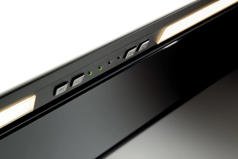 Dampkap inbouwgroep Novy 26052 / Novy Crystal ZWART detail 2