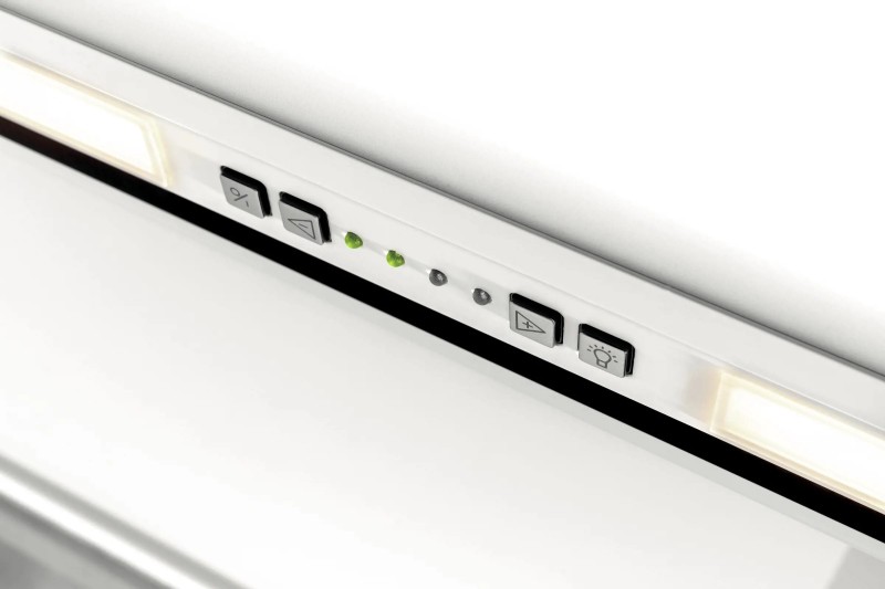 Hotte groupe aspirant Novy 26050 / Novy Crystal WIT detail 2