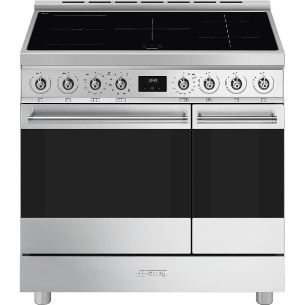 Cuisinière induction Smeg C92IPX2 vooraanzicht