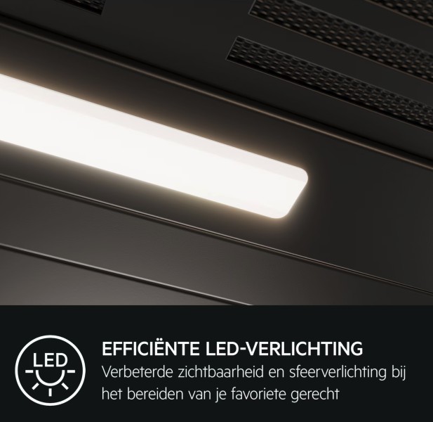 Hotte groupe aspirant AEG DGE5861HR/zwart detail 3