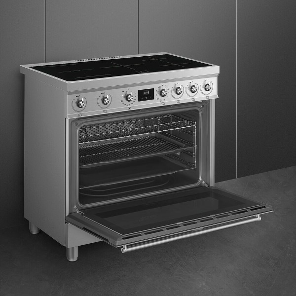 Cuisinière induction Smeg C9IMX2 detail 4