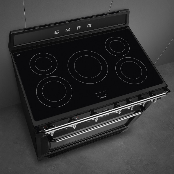 Cuisinière induction Smeg TR90IPBL detail 3