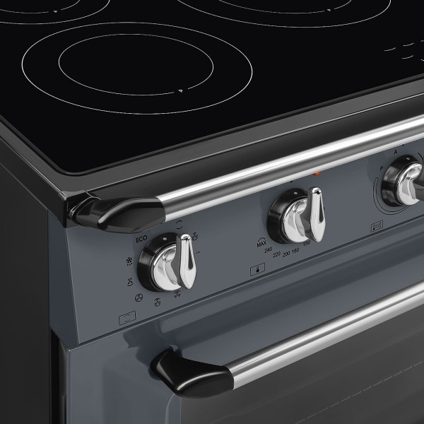 Cuisinière induction Smeg TR90IMGR detail 4