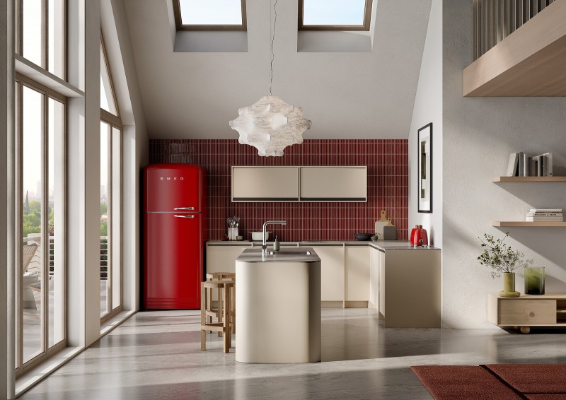 Koelvriescombinatie Smeg FAB50RRD5 detail 4