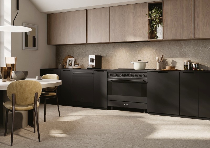 Fornuis inductie kookplaat Smeg C9IMN2/zwart detail 4