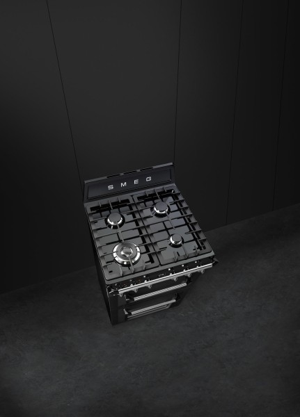 Fornuis gaskookplaat Smeg TR62BL detail 3