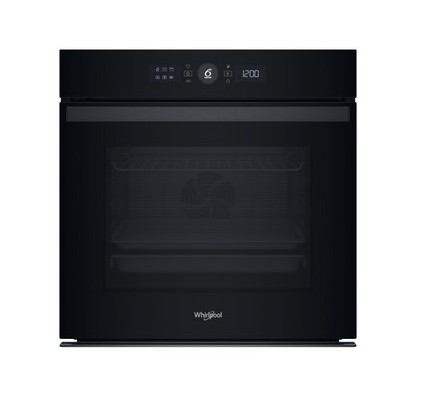 Multifunctie oven Whirlpool WOI4S8PM1SB/zwart vooraanzicht