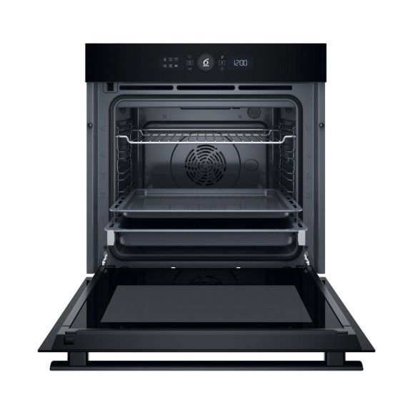 Four air pulsé/multifonction Whirlpool WOI4S8PM1SB/zwart detail 1