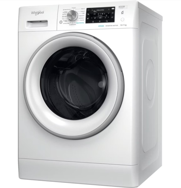 Was en droog combinatie Whirlpool FFWDD1076258 SV EE detail 1
