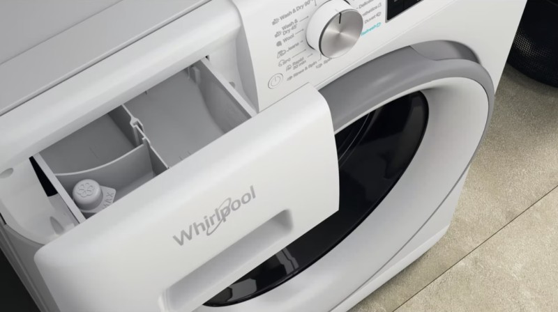 Was en droog combinatie Whirlpool FFWDD1076258 SV EE detail 5