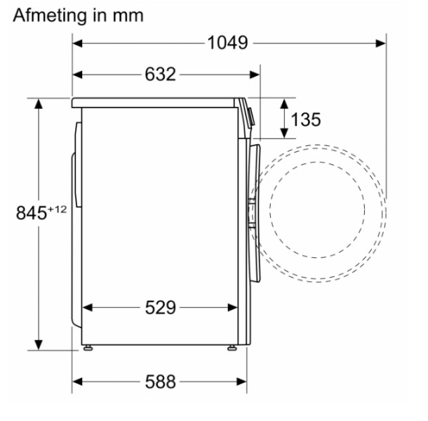 Wasmachine Bosch WGG244FAFG detail 5