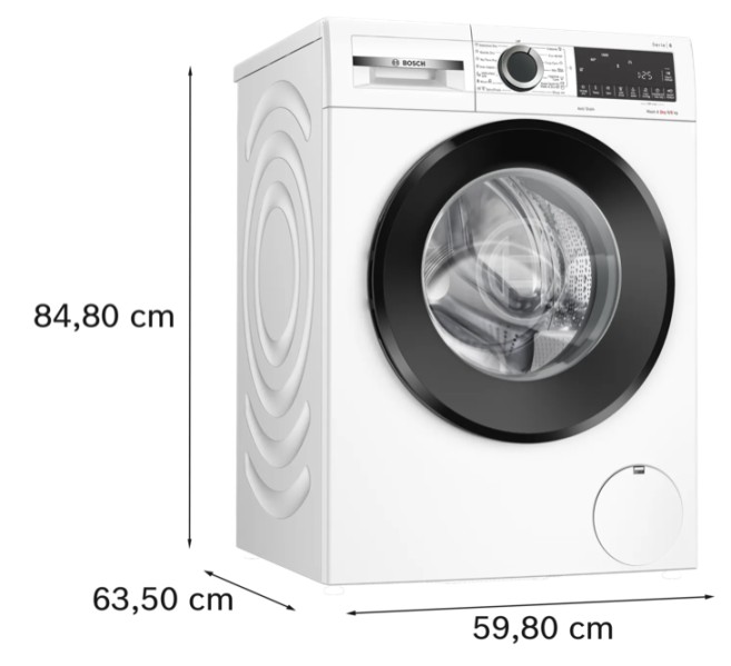 Was en droog combinatie Bosch WNG24401BY detail 6