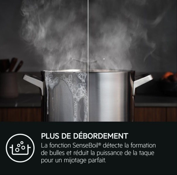 Taque de cuisson induction AEG NIG85M30AB detail 1