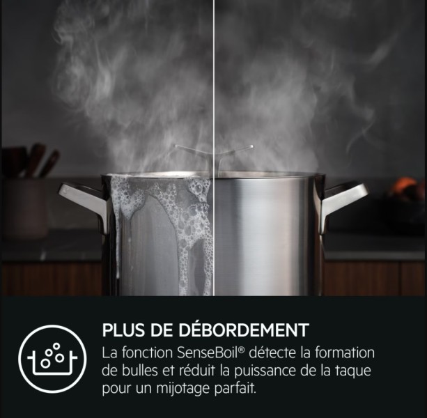 Taque de cuisson induction AEG TG85IM30FB detail 1