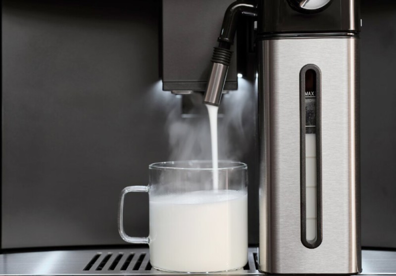 Café full automatic AEG NKC8N7B/zwart detail 1