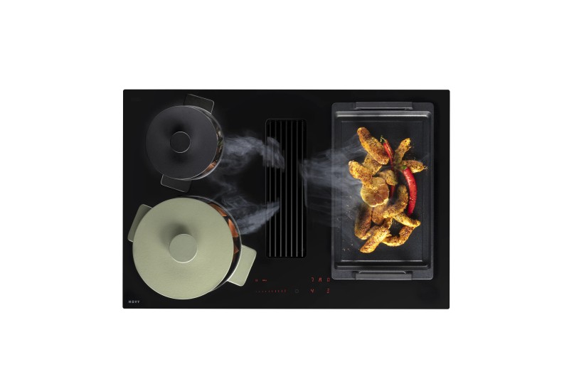 Taque de cuisson avec hotte intégrée Novy 1851 / Novy Easy 80 detail 3