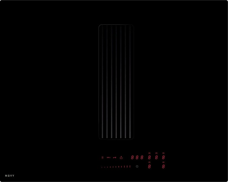 Taque de cuisson avec hotte intégrée Novy 1881 / Novy Easy 65 vooraanzicht