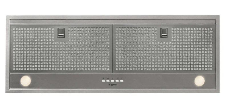 Hotte groupe aspirant Novy 829 / Novy Inox Essence vooraanzicht