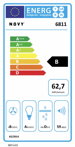 Hotte groupe aspirant Novy 6811 / Novy Pureline Compact detail 6