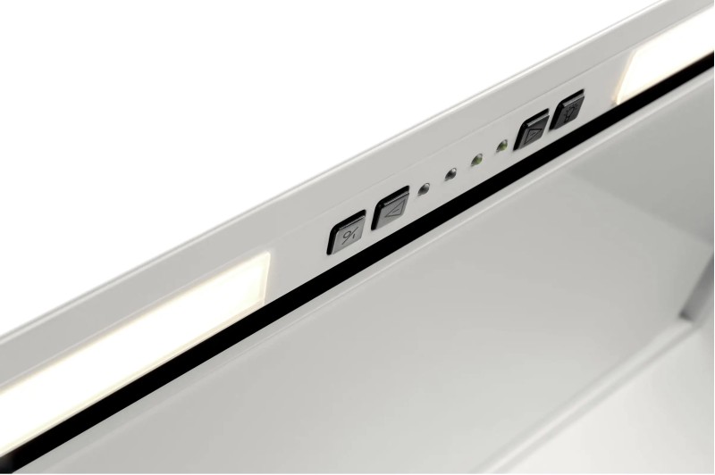 Hotte groupe aspirant Novy 26080 / Novy Crystal WIT detail 2