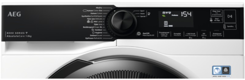 Séchoir AEG TR88PA64C detail 1