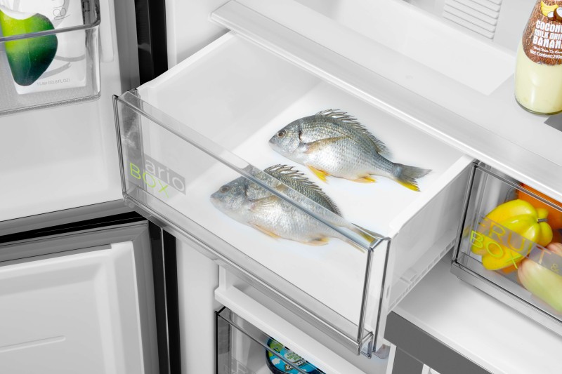 Side/Side + 3 et 4 portes Midea MDRF632FIE46 detail 4