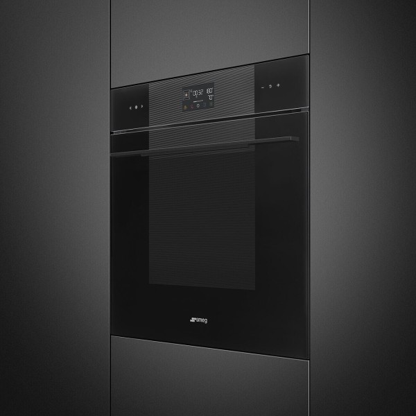 Combi : four + vapeur Smeg SO6102S3PB3 / ZWART detail 3