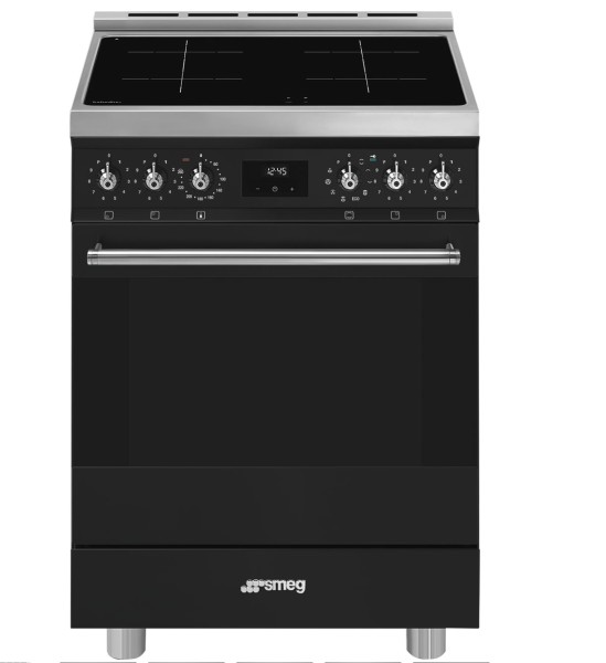 Cuisinière induction Smeg C6IPMBM2 vooraanzicht