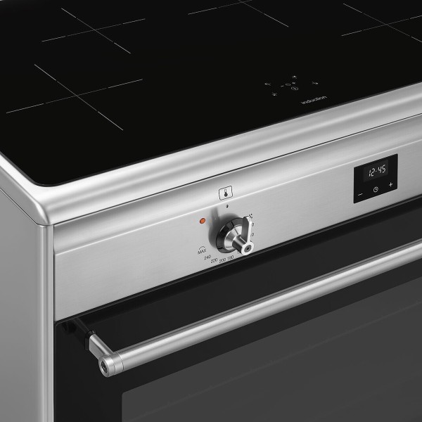 Cuisinière induction Smeg CG90CIXT/beschadigd verpakking karton detail 3