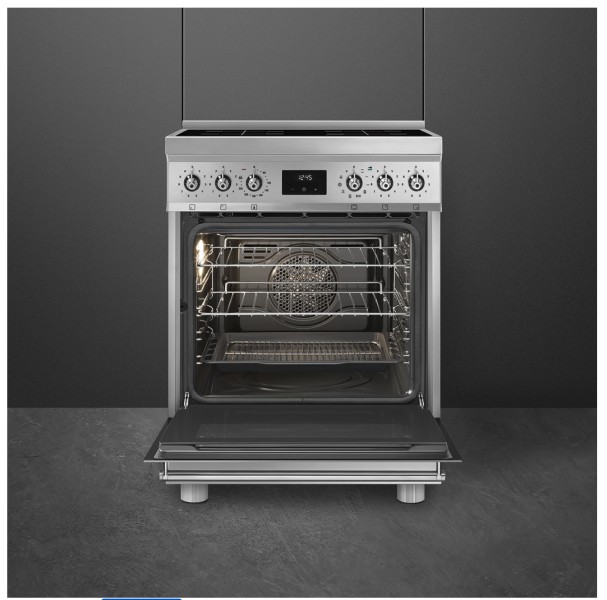 Cuisinière induction Smeg C6IPXM2 detail 1