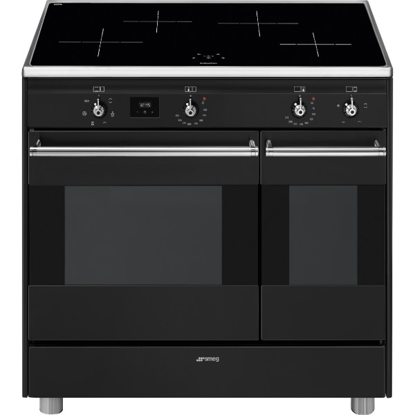Cuisinière induction Smeg CG92IANT9 vooraanzicht
