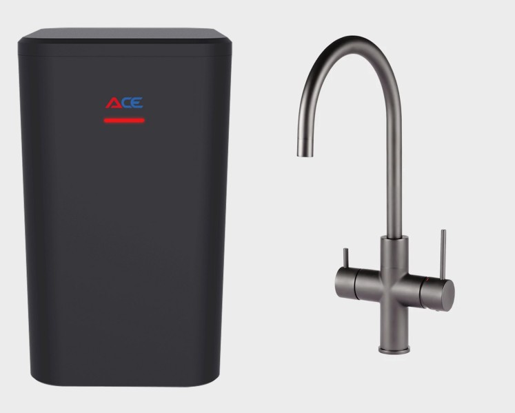 Unito Unito Ace Classic C Gunmetal vooraanzicht