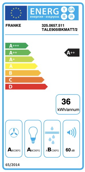 Hotte îlot Franke TALE905IBK/ACTIE detail 4