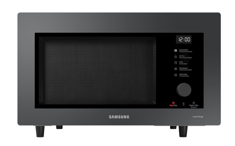 Microgolfoven vrijstaand Samsung MC32DB7746KCE1/zwart vooraanzicht