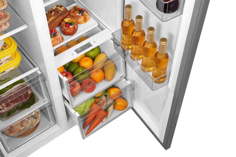 Side/Side + 3 et 4 portes Midea MDRS619FIE46 detail 3