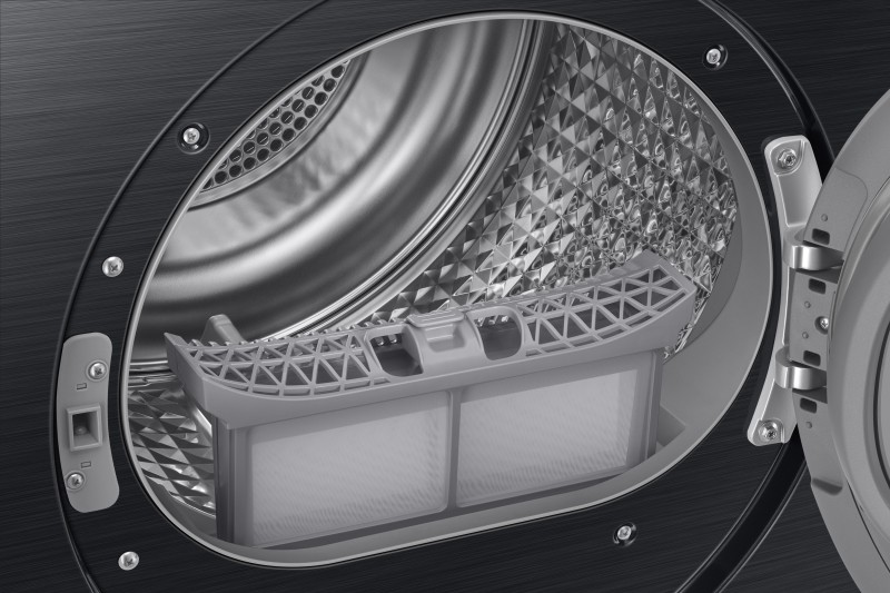 Séchoir Samsung DV90DB8845GBU3 / Zwart detail 4