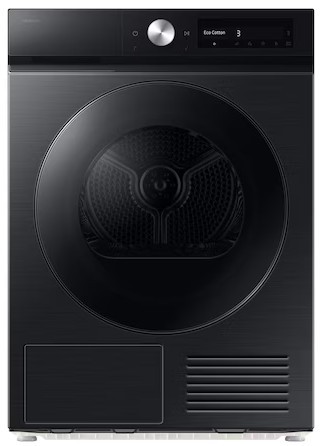 Droogkast Samsung DV90DB7845GBU3 / Zwart vooraanzicht