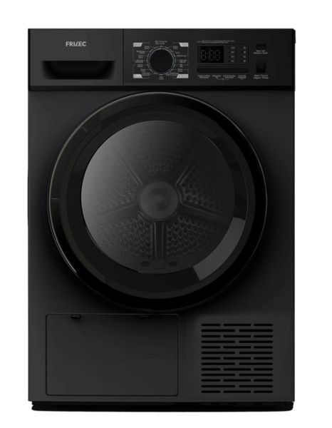 Séchoir Frilec KOBLENZ9882TWP-030B/ZWART// vooraanzicht