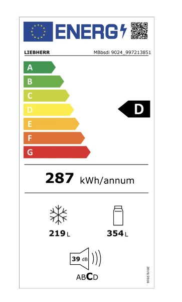 Side/Side + 3 et 4 portes Liebherr MBBSDI902420 detail 4