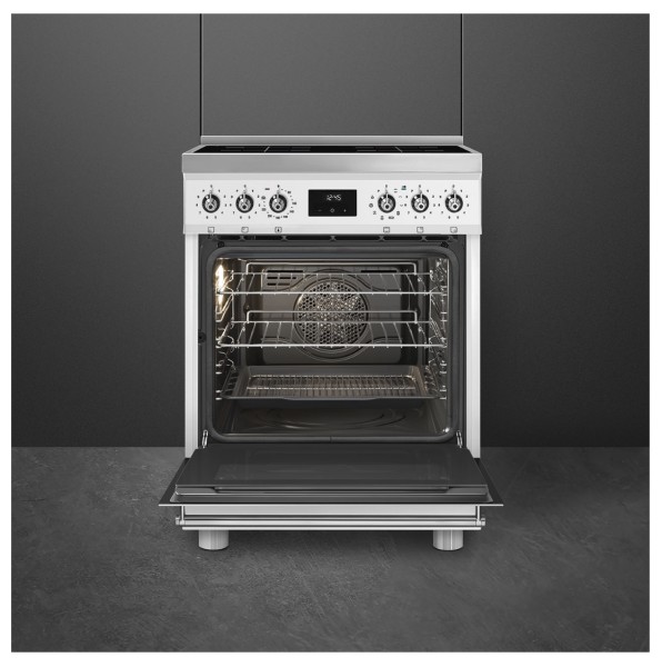 Cuisinière induction Smeg C6IPWHM2 detail 1