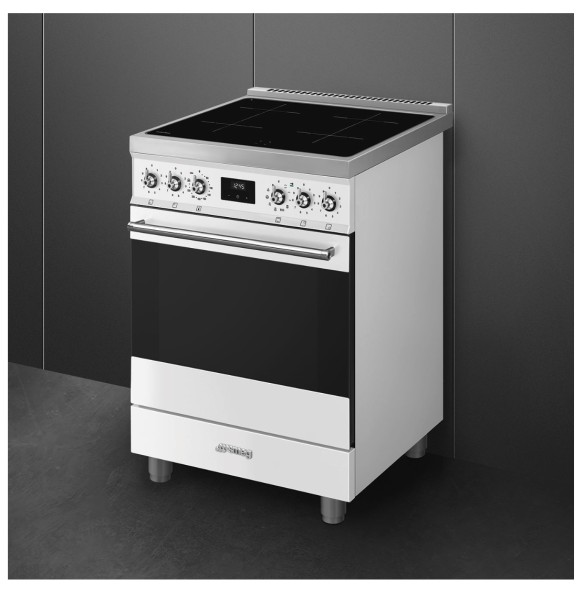 Fornuis inductie kookplaat Smeg C6IPWHM2 detail 2