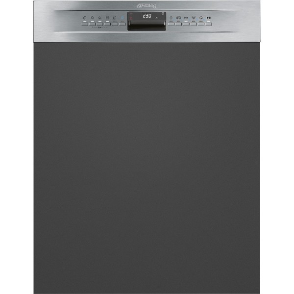 Lave-vaisselle avec panneau de commande 60cm Smeg PL254CX vooraanzicht