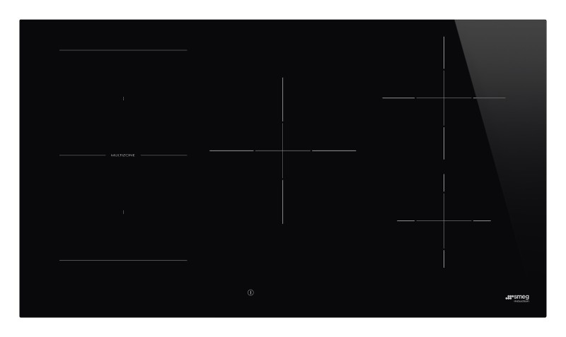 Kookplaat inductie Smeg SI1M4954D vooraanzicht