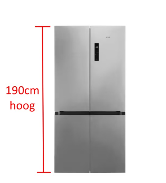 Side/Side + 3 en 4 deurs AEG RMB952D6VU vooraanzicht